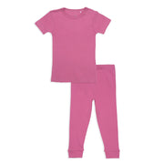 berry wine organic cotton magnetic toddler pjs - pants-Magnetic Me