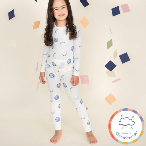 moonlight CloudStretch™ magnetic kids pajama set-Magnetic Me