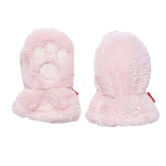 pink blossom minky magnetic never lost mittens – Simply Magnetic Me